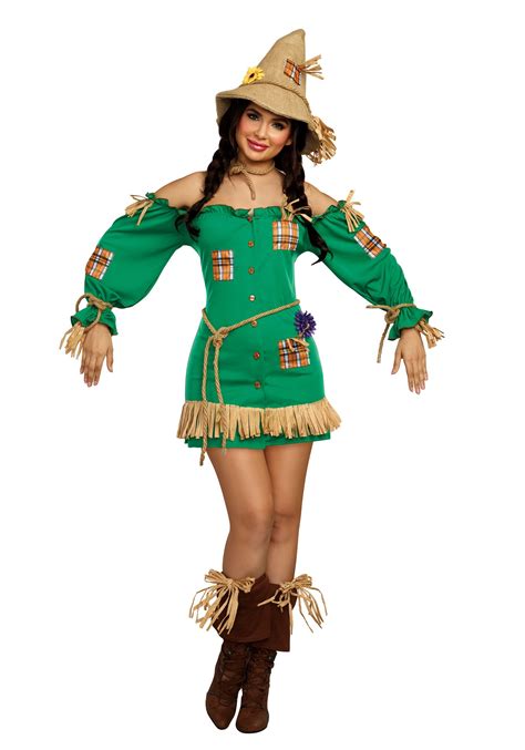 ladies scarecrow halloween costume